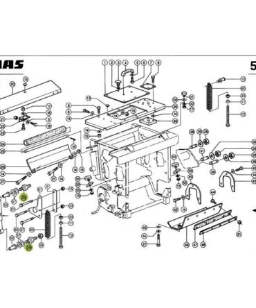 Sworzeń gwintowany CLAAS