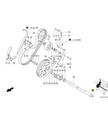 X-ring 32,92 x 3,53 CLAAS